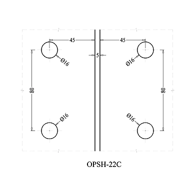 Ozone - Point Fixed Shower Fittings - OPSH-22-SC-PSS-2