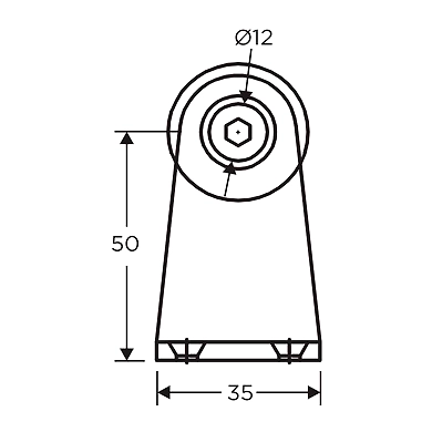 Ozone - Point Fixed Shower Fittings - OPSH-55-PSS-1