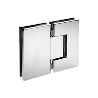 Ozone - Shower Hinge for 6-8 mm Glass-Edge Series - OSSH-2-ED