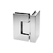 Ozone - Shower Hinge for 6-8 mm Glass-Edge Series - OSSH-4-ED-2-sm