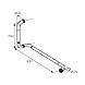 Ozone - Towel Bars with Handles - OGH-TB-3 SWAN BLUE-PSS-1-sm