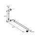 Ozone - Towel Bars with Handles - OGH-TB-3 SWAN CLEAR-SSS-1-sm