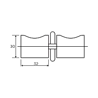Ozone - Door Knobs - ODK-1-SSS
