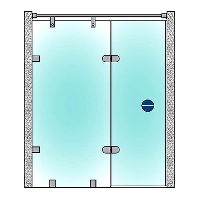 Ozone - Door Knobs - ODK-1-SSS-2