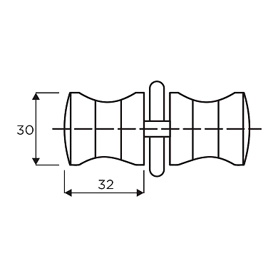 Ozone - Door Knobs - ODK-2-SSS-1