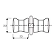 Ozone - Door Knobs - ODK-2-SSS-1-sm