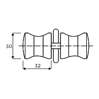 Ozone - Door Knobs - ODK-2-SSS
