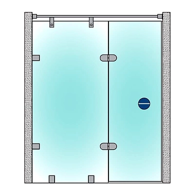 Ozone - Door Knobs - ODK-2-SSS-2
