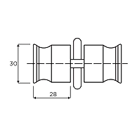 Ozone - Door Knobs - ODK-33-PSS