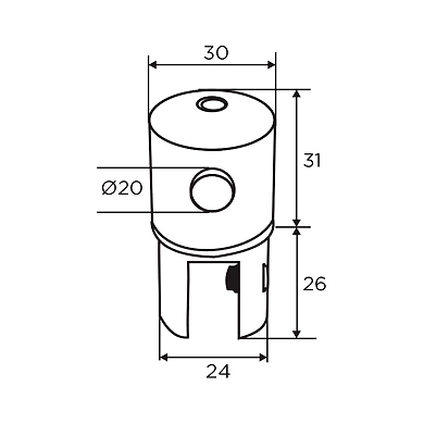 Ozone - Shower Knight Accessories - OSKH-2-SSS-1