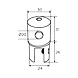 Ozone - Shower Knight Accessories - OSKH-2-SSS-1-sm