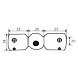 Ozone - Shower Knight Accessories - OSKH-3-SSS-1-sm