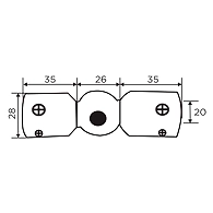 Ozone - Shower Knight Accessories - OSKH-3-SSS