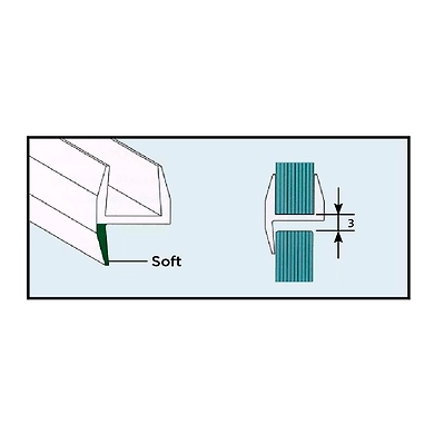 Ozone - Plastic Profiles - OPS-3-8 mm Standard-500457