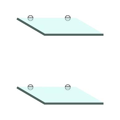 Ozone - Bracket Shelf Holders - OBSH-16-S-2