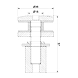 Ozone - Fixed Bolts - OSP-S-FB-FL-SSS-500502-sm