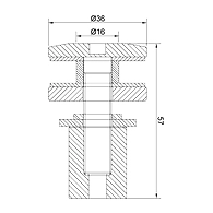 Ozone - Fixed Bolts - OSP-S-FB-FL-SSS