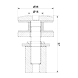 Ozone - Fixed Bolts - OSP-S-FB-FL-SSS-2-sm