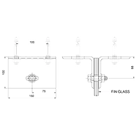Ozone - Fin Plates - OSP-FP-150-SSS