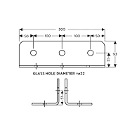 Ozone - Fin Plates - OSP-FP-300-SSS