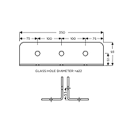 Ozone - Fin Plates - OSP-FP-350-SSS