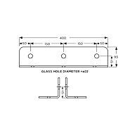Ozone - Fin Plates - OSP-FP-400-SSS