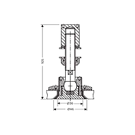 Ozone - Articulated Bolts - OSP-AFB-36-CS-SSS