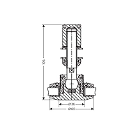 Ozone - Articulated Bolts - OSP-AFB-36-FL-SSS