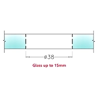 Ozone - Articulated Bolts - OSP-AFB-36-FL-SSS