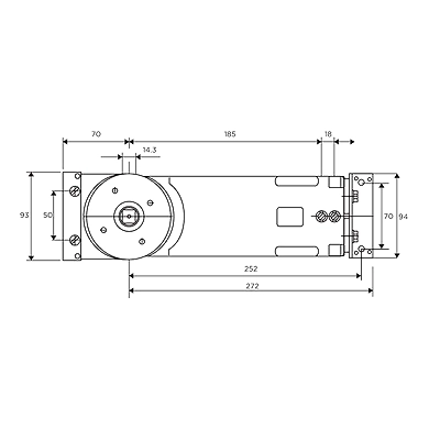 Ozone - Transom Closer - OTC-8400 STD STD-500529