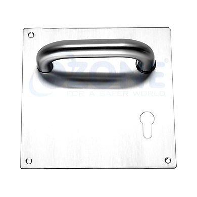 Ozone - Inox Series D-Type Mortise handle with Plate - OMH-33 P-500539