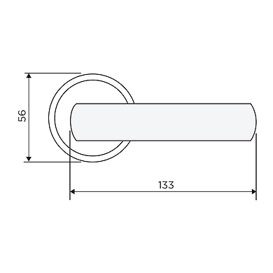 Ozone - Inox Series Handle - OMH-33 C-500541