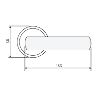 Ozone - Inox Series Handle - OMH-33 C