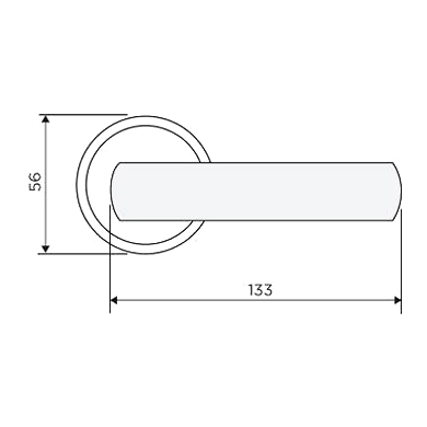 Ozone - Inox Series Handle - OMH-33 C-2