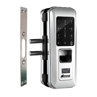 Ozone - Glass Door Digital Locks - OZDL-23PCF-G2W STD-2