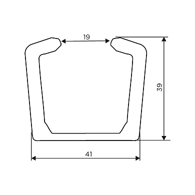 Ozone - Economy Series - OZ-ESL-TRACK-E3-2mt-500677
