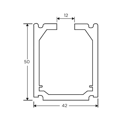 Ozone - Economy Series - OZ-ESL-TRACK-E5-2Mtrs-2