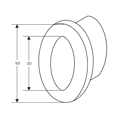 Ozone - Sliding Door Handles - SL-WD-HN-10-SSS-2