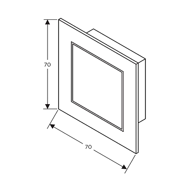 Ozone - Sliding Door Handles - SL-WD-HN-30-SSS-500683