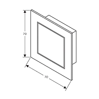 Ozone - Sliding Door Handles - SL-WD-HN-30-SSS