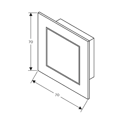 Ozone - Sliding Door Handles - SL-WD-HN-30-SSS-2