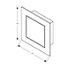 Ozone - Sliding Door Handles - SL-WD-HN-30-SSS-2-sm