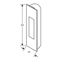 Ozone - Sliding Door Handles - SL-WD-HN-40-SSS