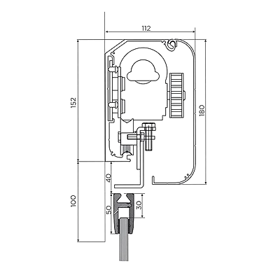 Ozone - Automatic Sliding Door Systems - OZOM-11-P-4.2 mtr Std.-500731