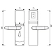 Ozone - Software Based Hotel Door Lock - OZEL-RF-333 R/L-V10-SN-2-sm