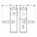 Ozone - Software Based Hotel Door Lock - OZEL-RF-111 R/L-V10-500758-sm