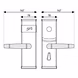 Ozone - Software Based Hotel Door Lock - OZEL-RF-111 R/L-V10-2-sm