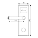 Ozone - Software Based Hotel Door Lock - OZEL-2011RF-11H-R/L-V9-500759-sm