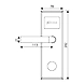Ozone - Software Based Hotel Door Lock - OZEL-2011RF-11H-R/L-V9-2-sm