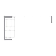 Ozone - Two Point Suspension, perpendicular to track in closed compartment - OMAW-Two Point Suspensi